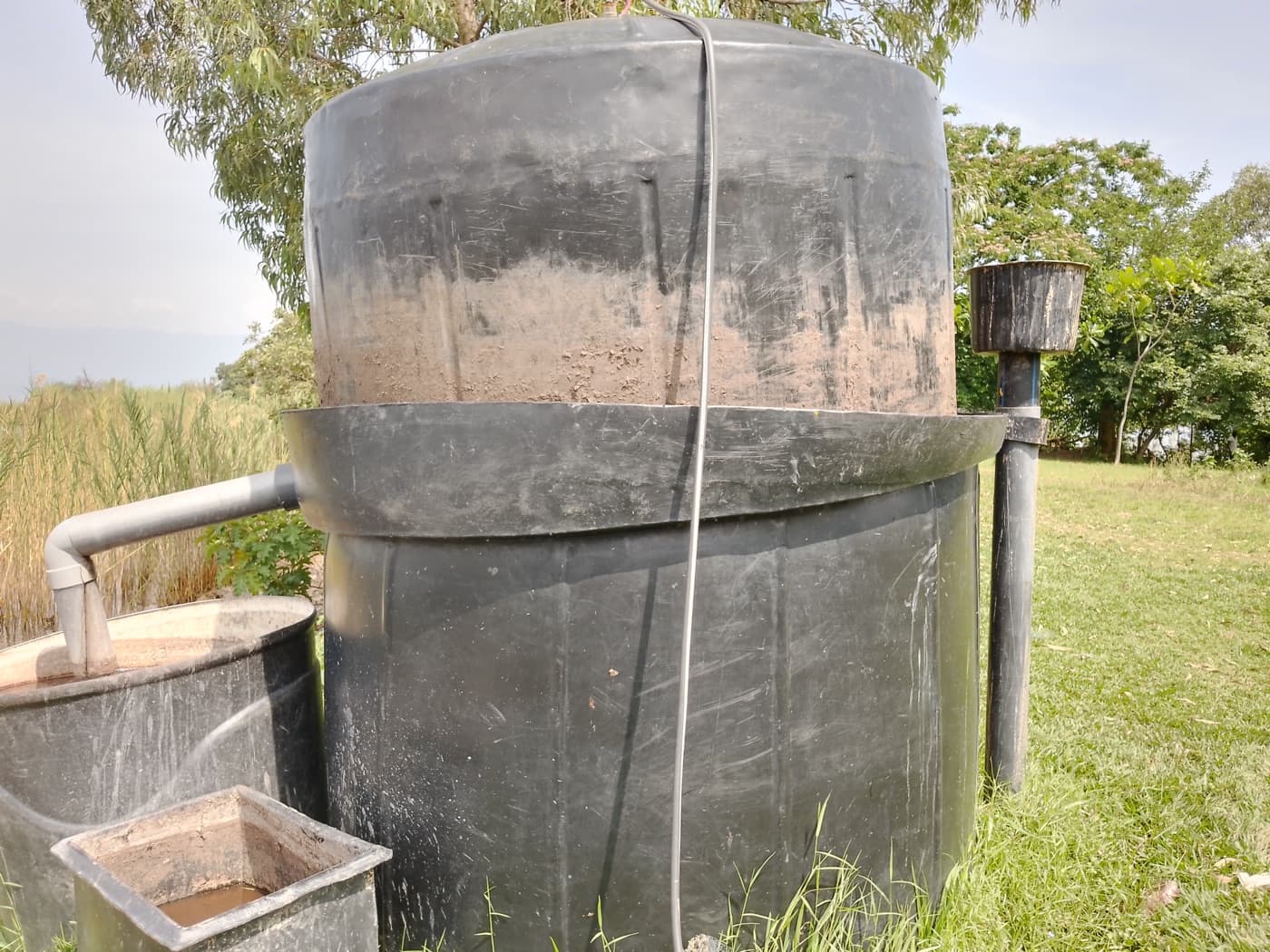 Cuve de biodigesteur plastique